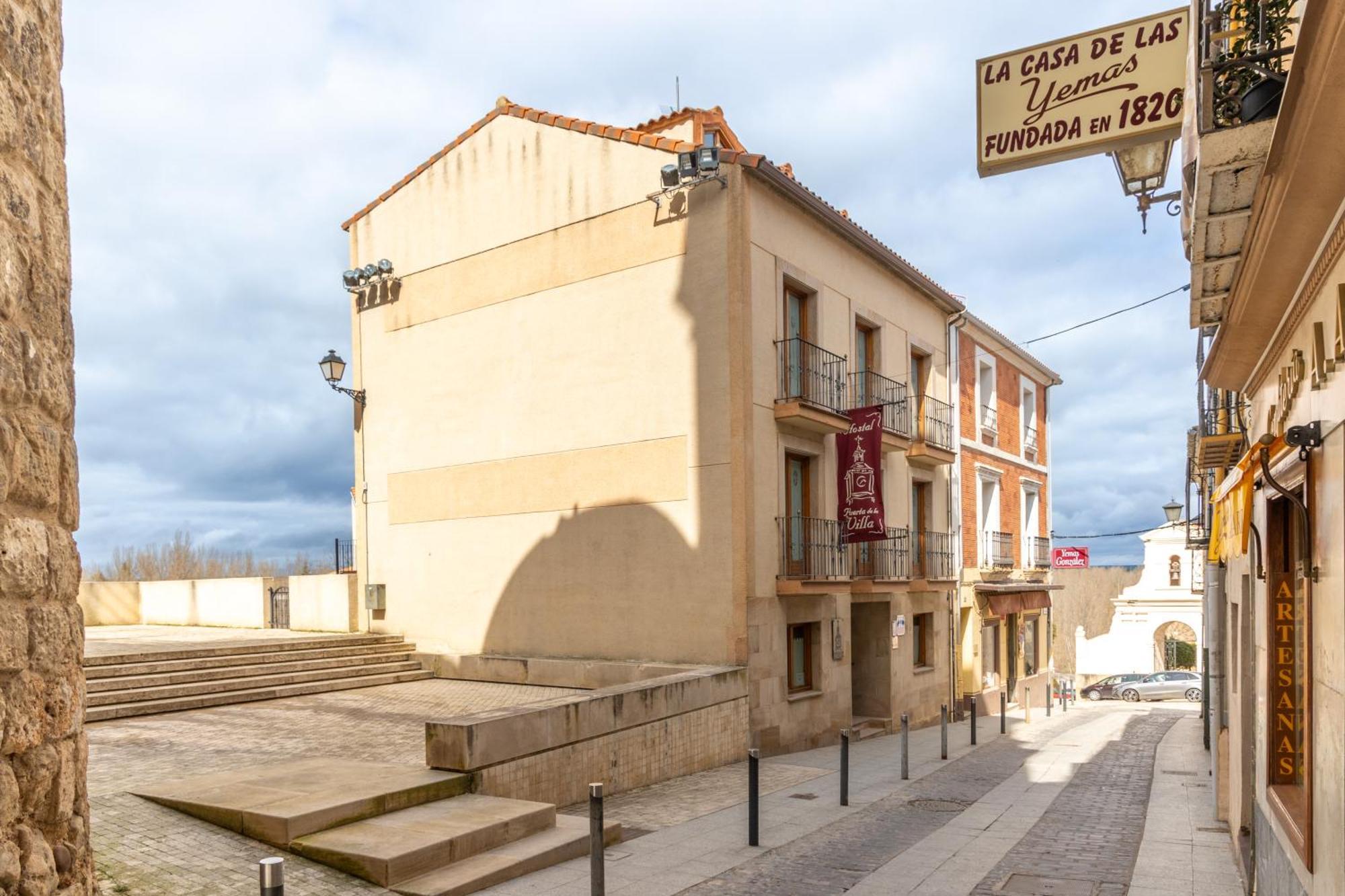 Hostal Sin Recep24H Puerta De La Villa - Pet Friendly & Restaurante Almazan Luaran gambar